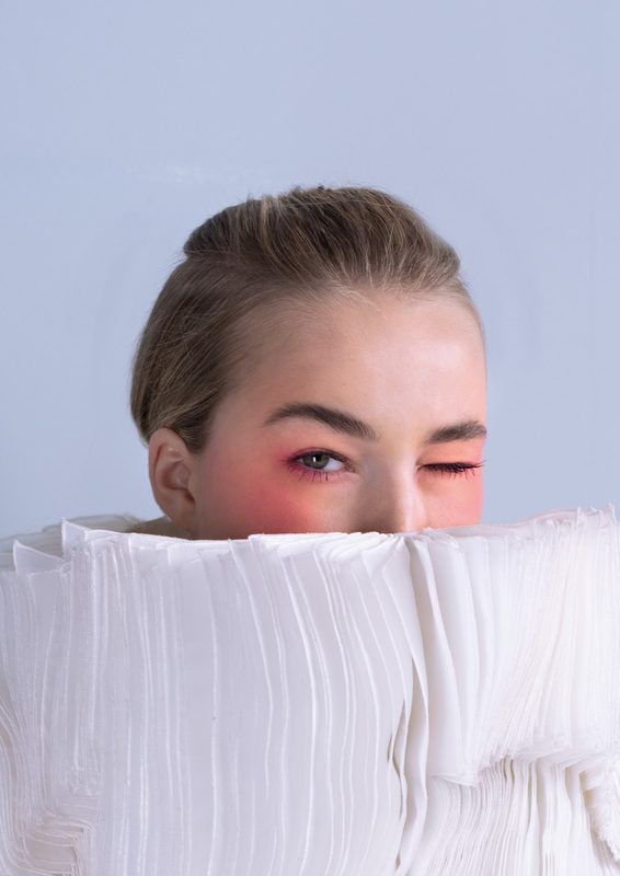 Funny Face beauty story by French Cowboy, model Nadal de Vries