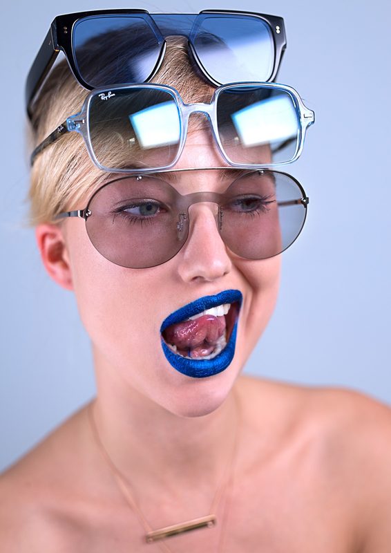 Funny Face beauty story by French Cowboy, model Nadal de Vries