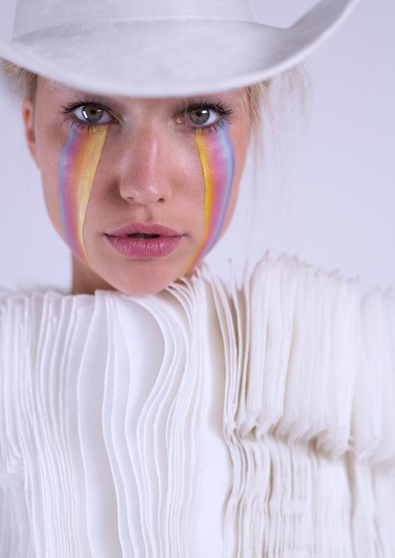 Funny Face beauty story by French Cowboy, model Nadal de Vries
