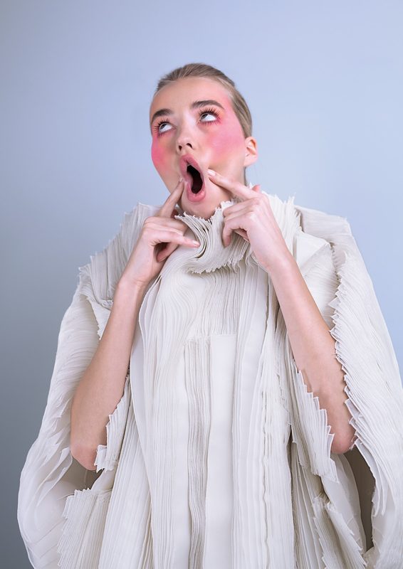 Funny Face beauty story by French Cowboy, model Nadal de Vries