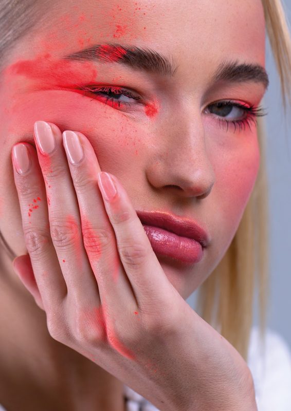 Funny Face beauty story by French Cowboy, model Nadal de Vries